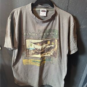 Tultex Jimmy Buffett 1995 Tour Graphic Tee - Dark Gray